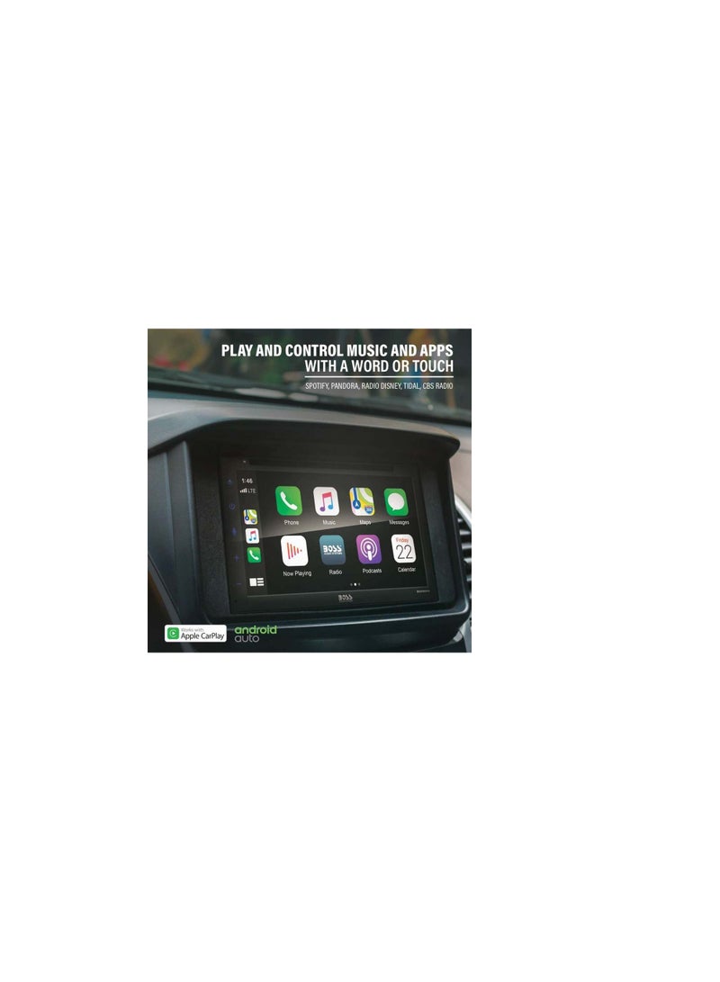 Boss Audio Systems Bluetooth 320W In-Dash Double-Din Featuring 6.75