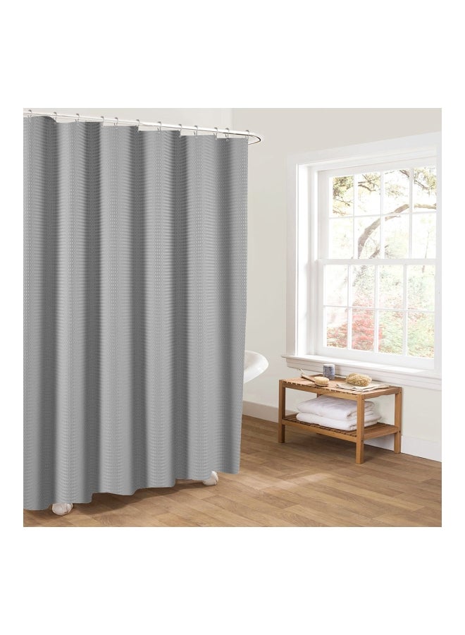 Waterproof Shower Curtain Grey 72x72inch