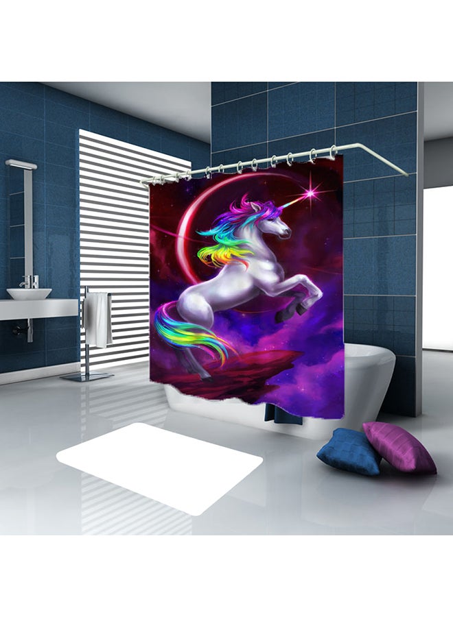 Simulation 3D Printed Shower Curtain Multicolour 0.36kg