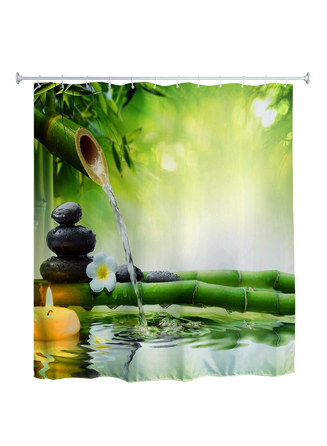 3D Printed Shower Curtain Multicolour 180 x 180cm