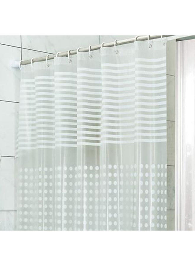 Waterproof Bathroom Shower Curtain Grey