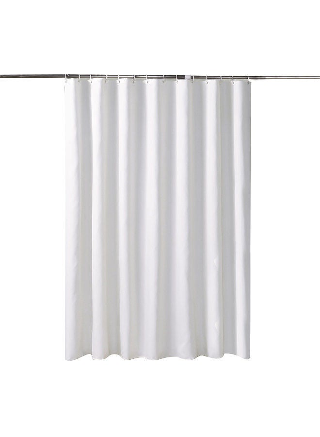 1pc Waterproof Shower Curtain Partition Bathroom Mildew Proof Bath Curtains Monochrome Polyester Cloth Bathroom Accessories