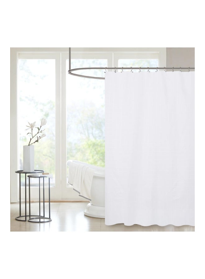 Waterproof Shower Curtain White 72x72inch