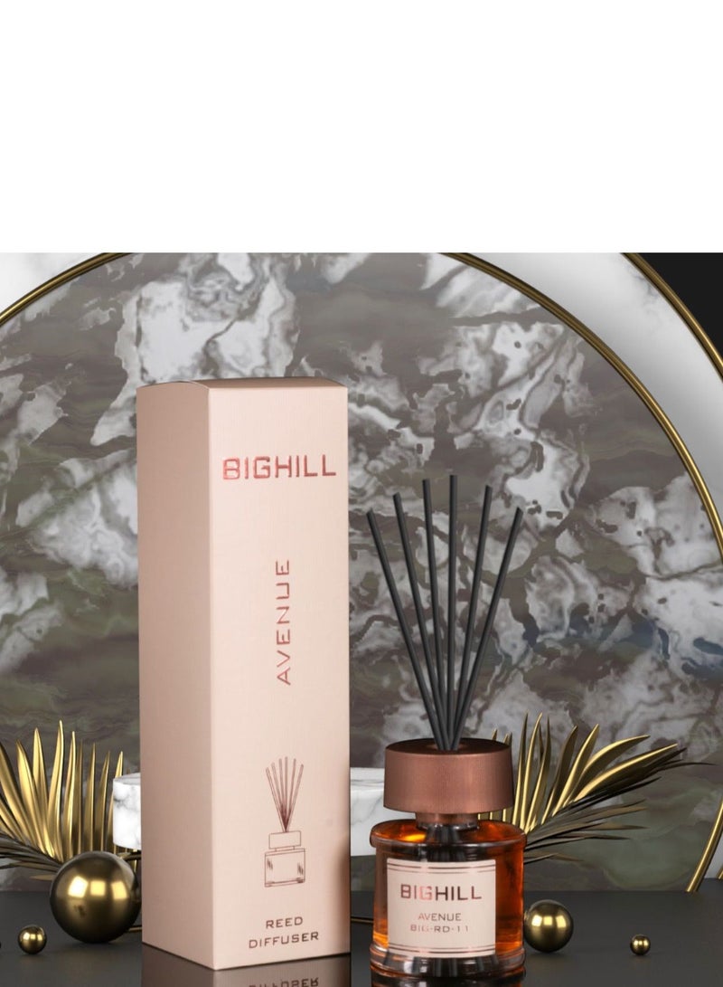 BIGHILL EXCLUSIVE AROMA DIFFUSER WITH STICKS–AVENUE 120ML