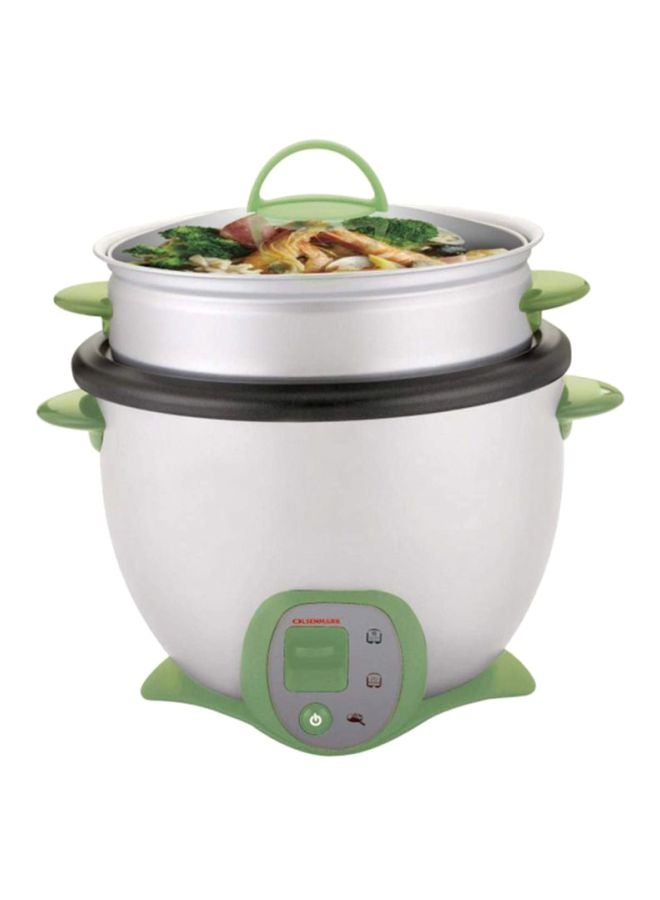 Electric Rice And Curry Cooker 1.8 L 650.0 W OMRC2117N White/Green/Clear