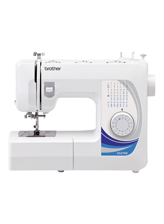 Mini Computerized Sewing Machine GS2700 White/Blue/Silver