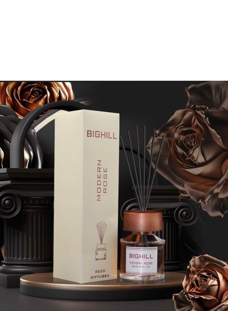BIGHILL EXCLUSIVE AROMA DIFUSER WITH STICKS – MODERN ROSE 120ML