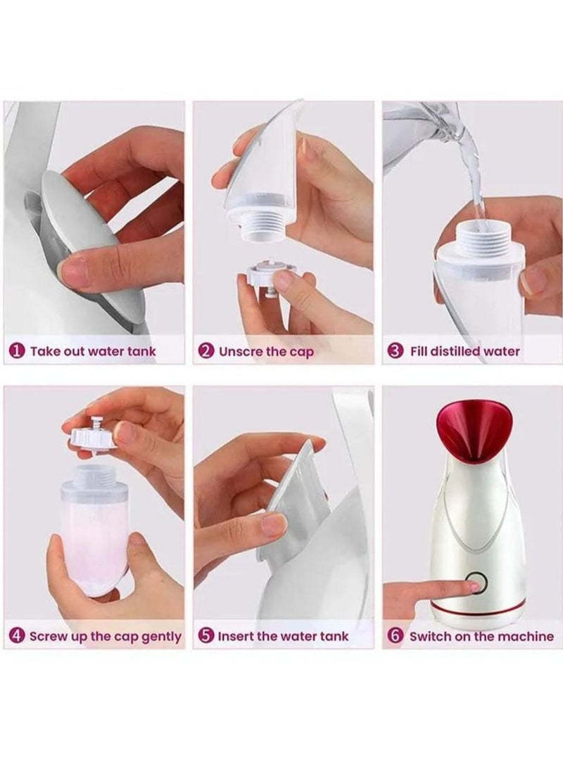 Face Steamer for Home Facial Sauna Pores Hydrate Your Skin for Youthful Complexion