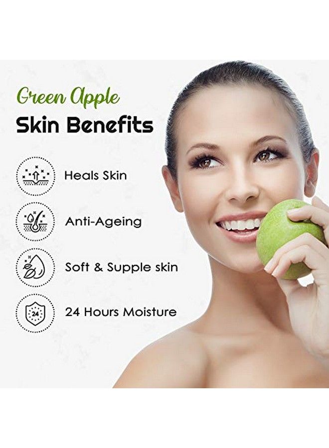 Ultra Rich Green Tea Facial Kit (250Gm) & Green Apple Facial Toner (120Ml) For Skin Balancing Tightens Pores & Heal Sunburn Pack Of 2