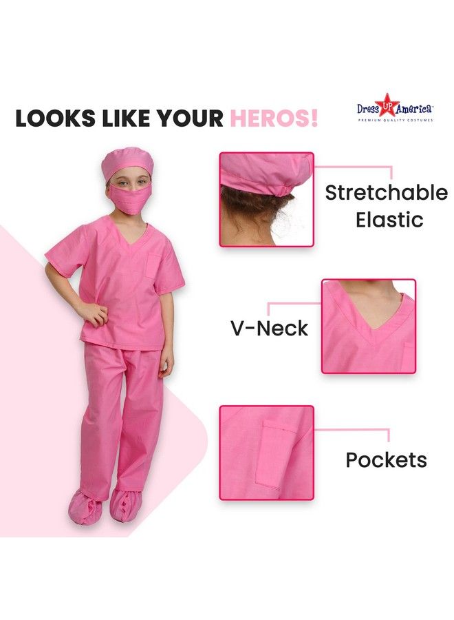 Doctor Scrubs For Kids Doctor And Nurse Costume For Children