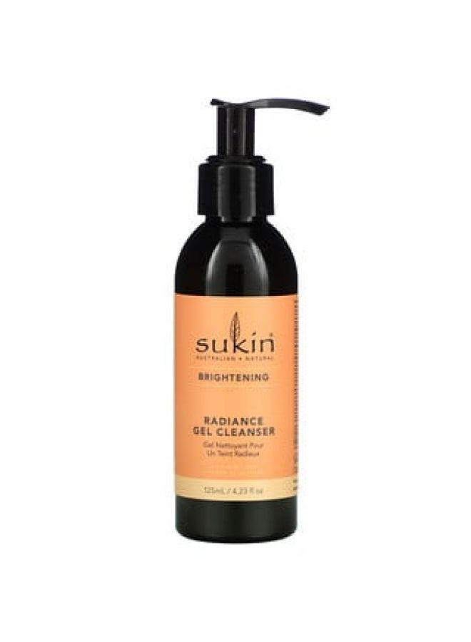 Sukin Radiance Gel Cleanser Brightening 4.23 fl oz 125 ml