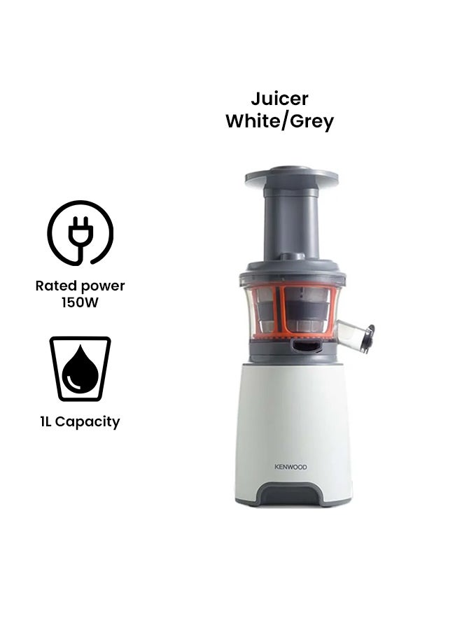 Slow Press Juicer 150.0 W JMP601WH White/Grey