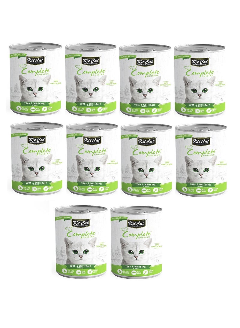 Complete Cuisine Tuna And Whitebait In Broth 10X150g