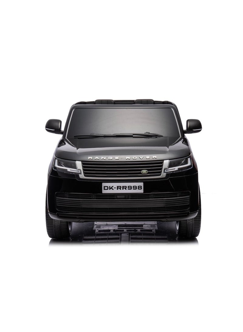Range Rover EVA Wheels  Ride On For Kids 12V/4M - Black
