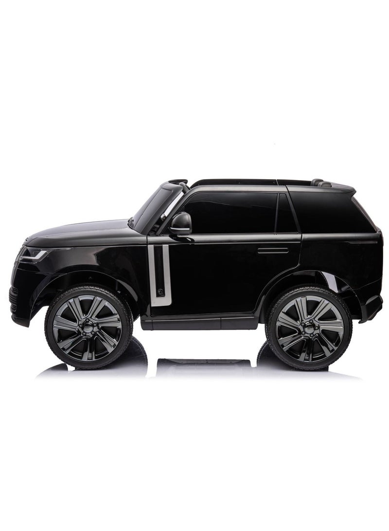 Range Rover EVA Wheels  Ride On For Kids 12V/4M - Black