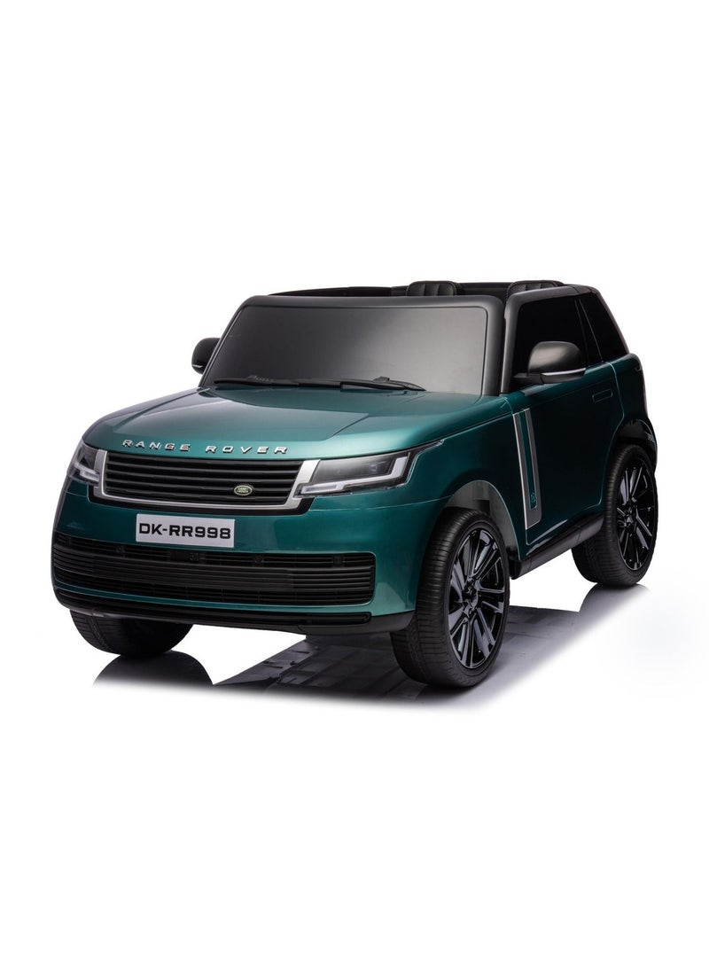 Range Rover Eva Wheels Ride On For Kids 12V/4M Painted Green
