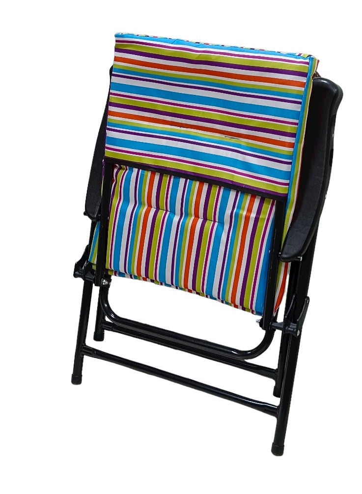 Foldable Camping Chair with Cusion Premium Quality/Beach Chair/Garden Chair/Fishing Chair/Picnic Chair