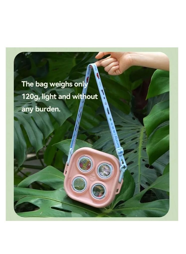 Kids Explorer Kit Nature Exploration Toy Outdoor Adventure For Boys Girls,Bug Catching Pack, Magnifying Glass, Kaleidoscope Children's Gift