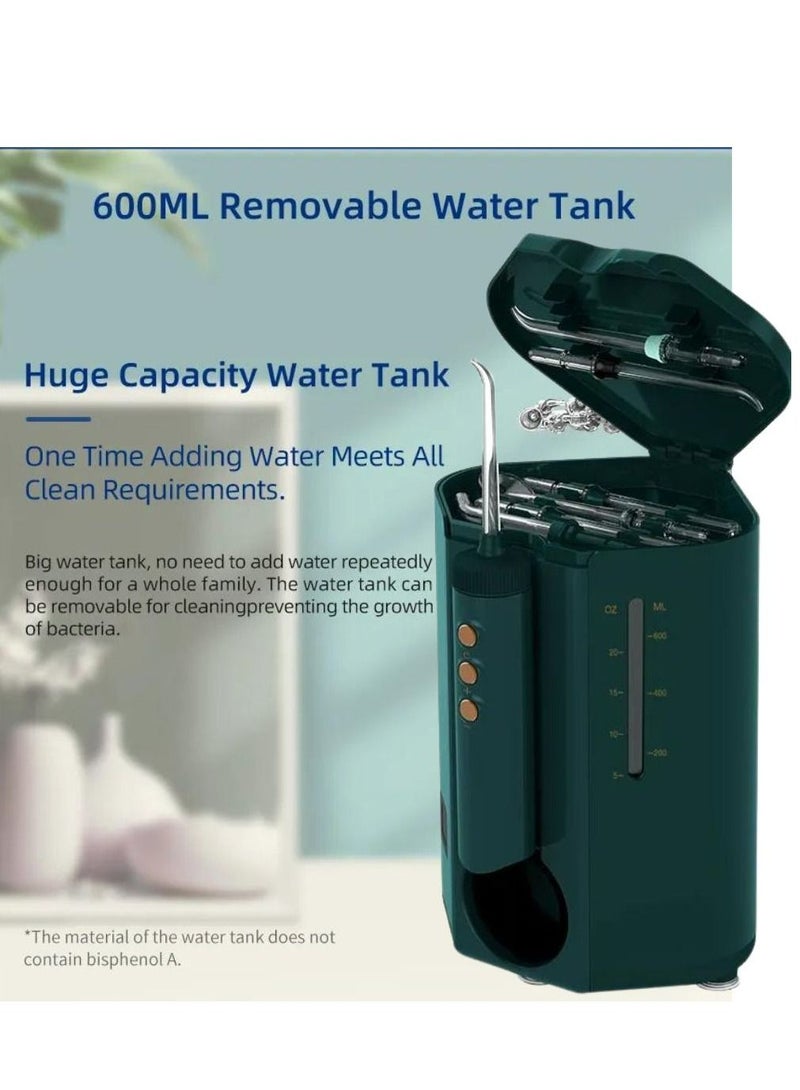 Dental Water Flosser 600ml Large Water Tank Led Display Teeth Cleaner Tooth Oral Irrigator