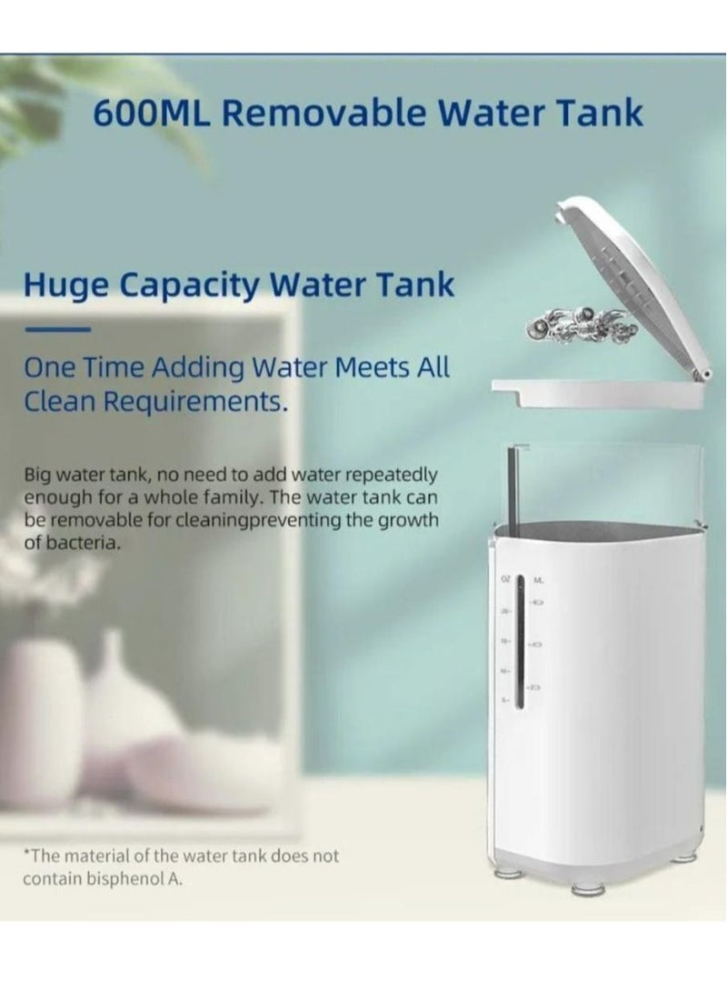 Dental Water Flosser 600ml Large Water Tank Led Display Teeth Cleaner Tooth Oral Irrigator