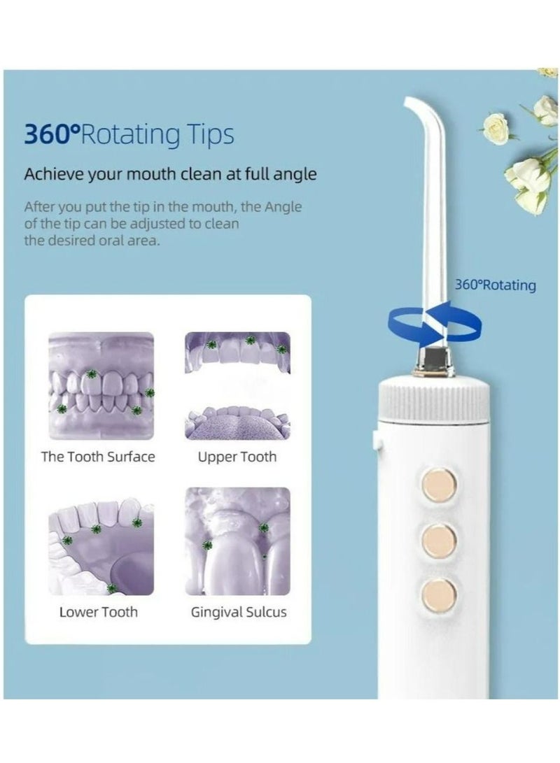 Dental Water Flosser 600ml Large Water Tank Led Display Teeth Cleaner Tooth Oral Irrigator