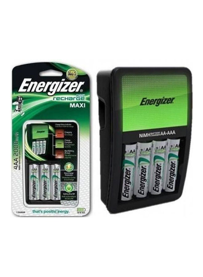 Maxi Battery Charger + Aa Batteries Muliticolor