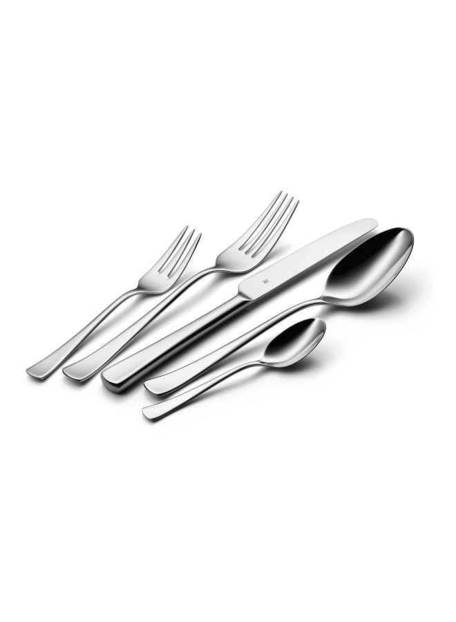 30-Piece Denver Cutlery Set Silver