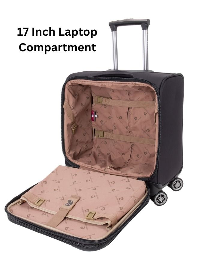 Rolling Laptop Case, Pilot Business Bag for Travel And Office, TSA Approved Lock