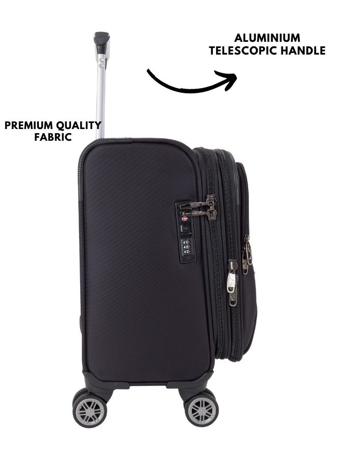 Rolling Laptop Case, Pilot Business Bag for Travel And Office, TSA Approved Lock