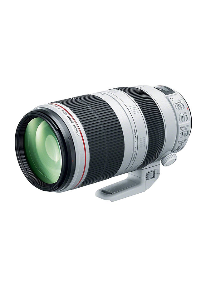 EF 100-400mm f/4.5-5.6L IS II USM Telephoto Lens For Canon White/Black