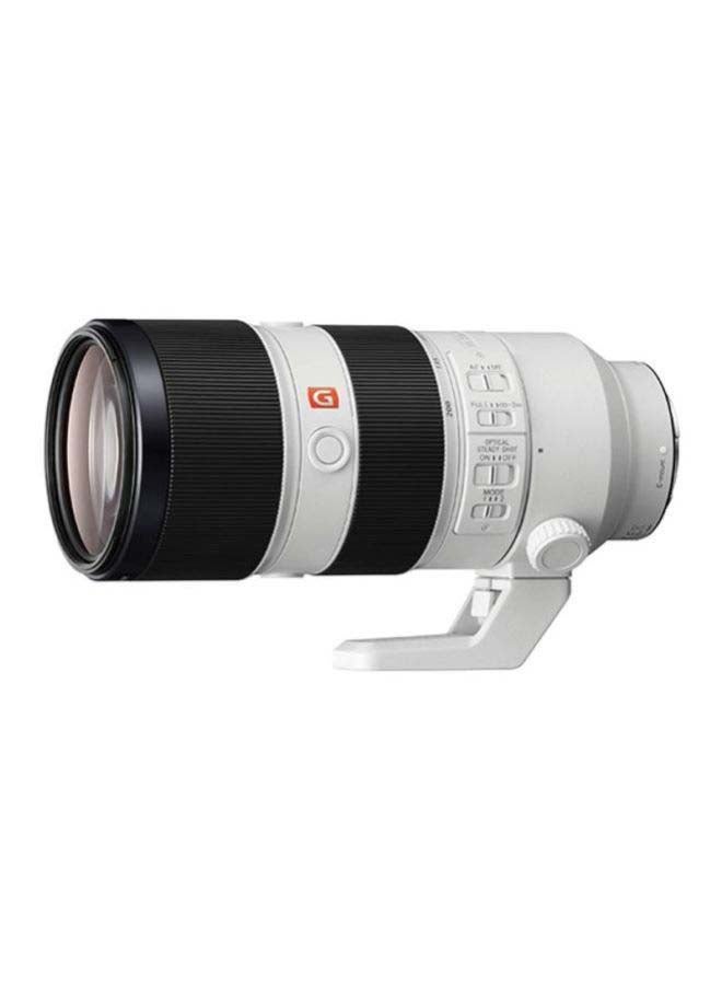 FE 70-200 mm F2.8 GM, G Master Camera Lens, SEL70200GM, Off-White Black/White