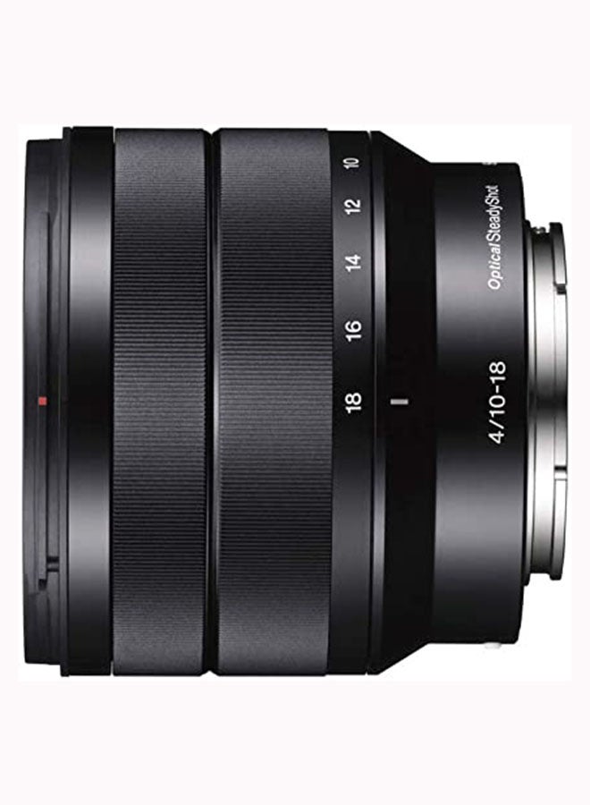 High Grade E 10-18mm f/4 OSS Wide-Angle Lens Black