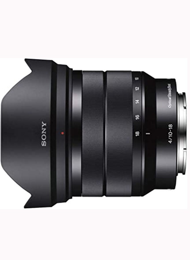 High Grade E 10-18mm f/4 OSS Wide-Angle Lens Black