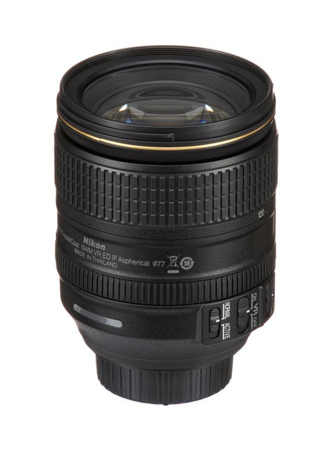 AF-S Nikkor 24-120mm F4G Ed VR Lens For Nikon Camera 3.31x4.06inch Black