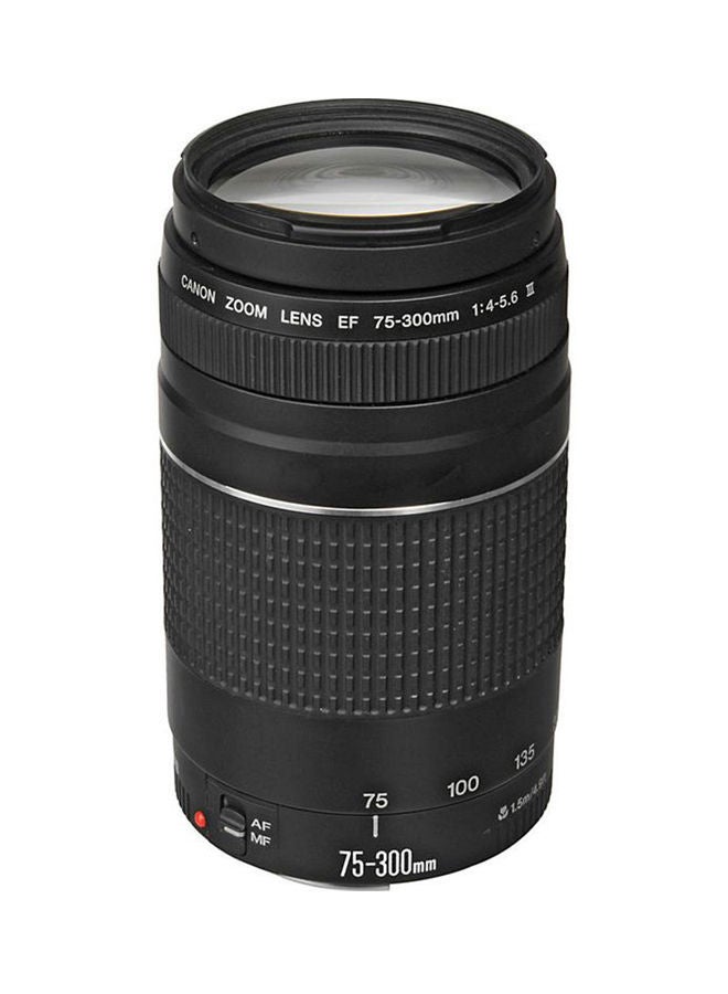 EF 75-300mm F/4-5.6 III Telephoto Zoom Lens Black