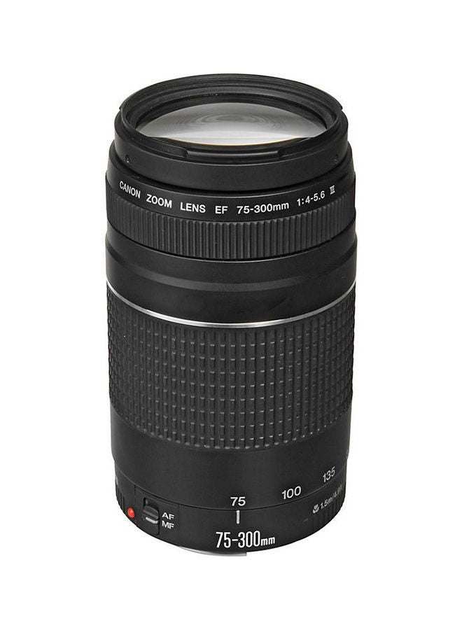 EF 75-300mm f/4-5.6 III Telephoto Zoom Lens Black