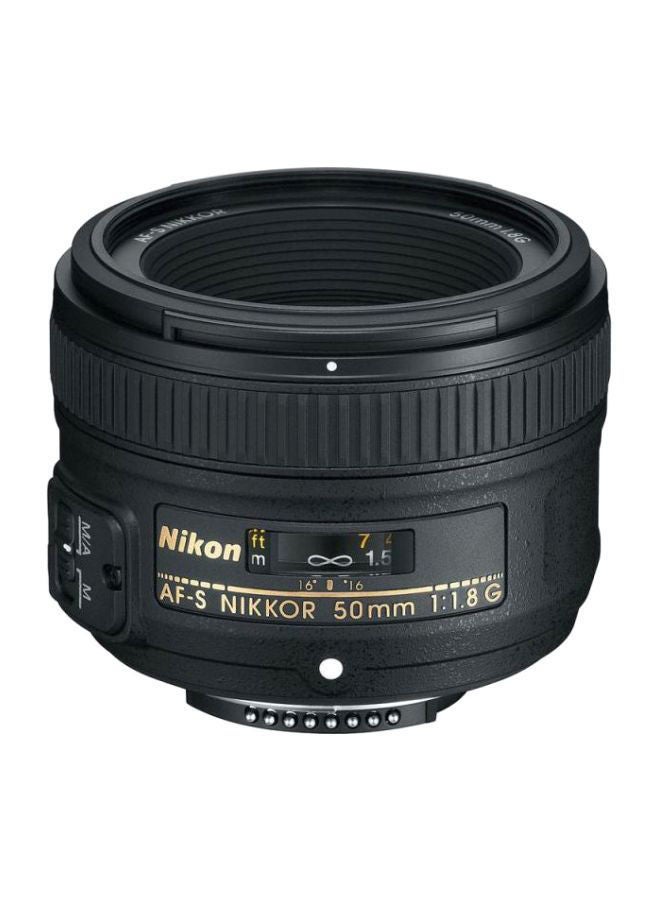 Nikkor AF-S 50mm f/1.8G Camera Lens For Nikon Black