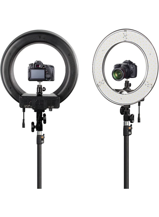 Stepless Adjustable Ring Light with Tripod And Phone Clamp - Es180,180 Pieces