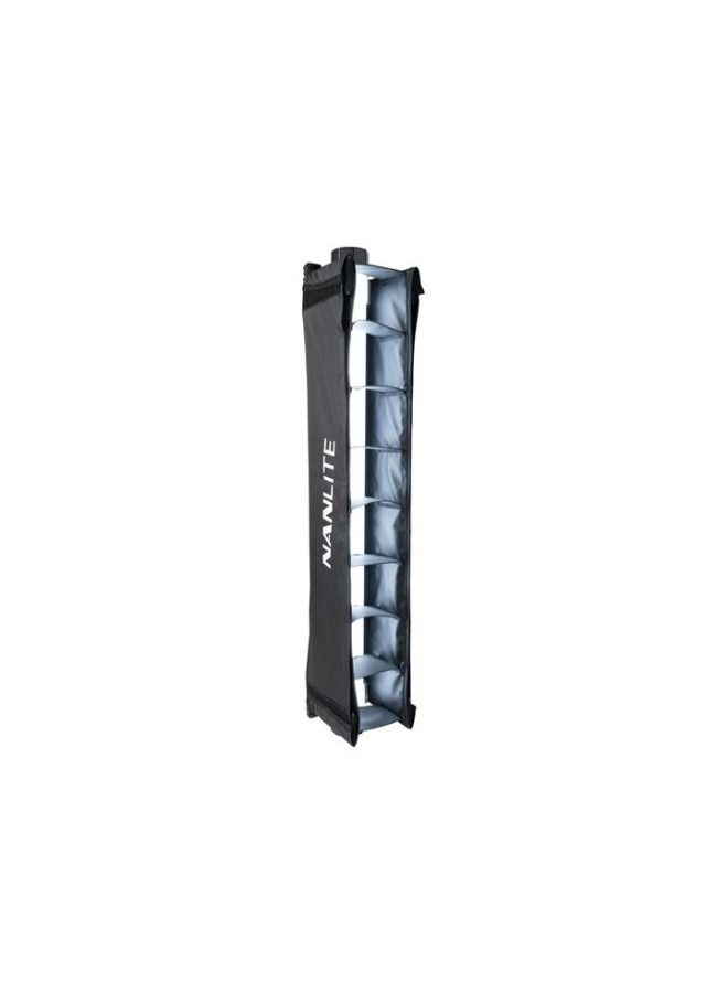 Nanlite Fabric Barndoors and Grid for PavoTube II 15X LED Pixel Tubes