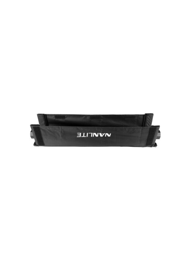 Nanlite Fabric Barndoors and Grid for PavoTube II 15X LED Pixel Tubes