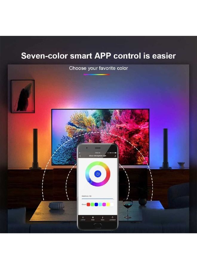 Smart LED RGB Light Bar for room corner gaming light fancy decorations constable all devices