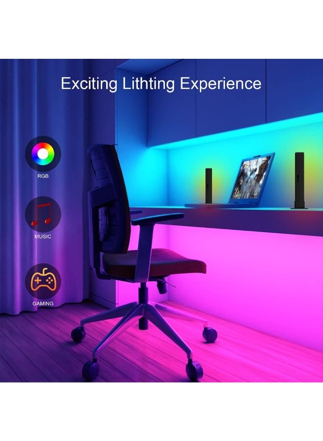 Smart LED RGB Light Bar for room corner gaming light fancy decorations constable all devices