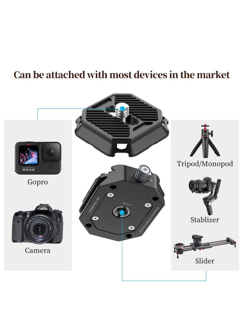 F38 Camera Quick Release Plate w 1/4