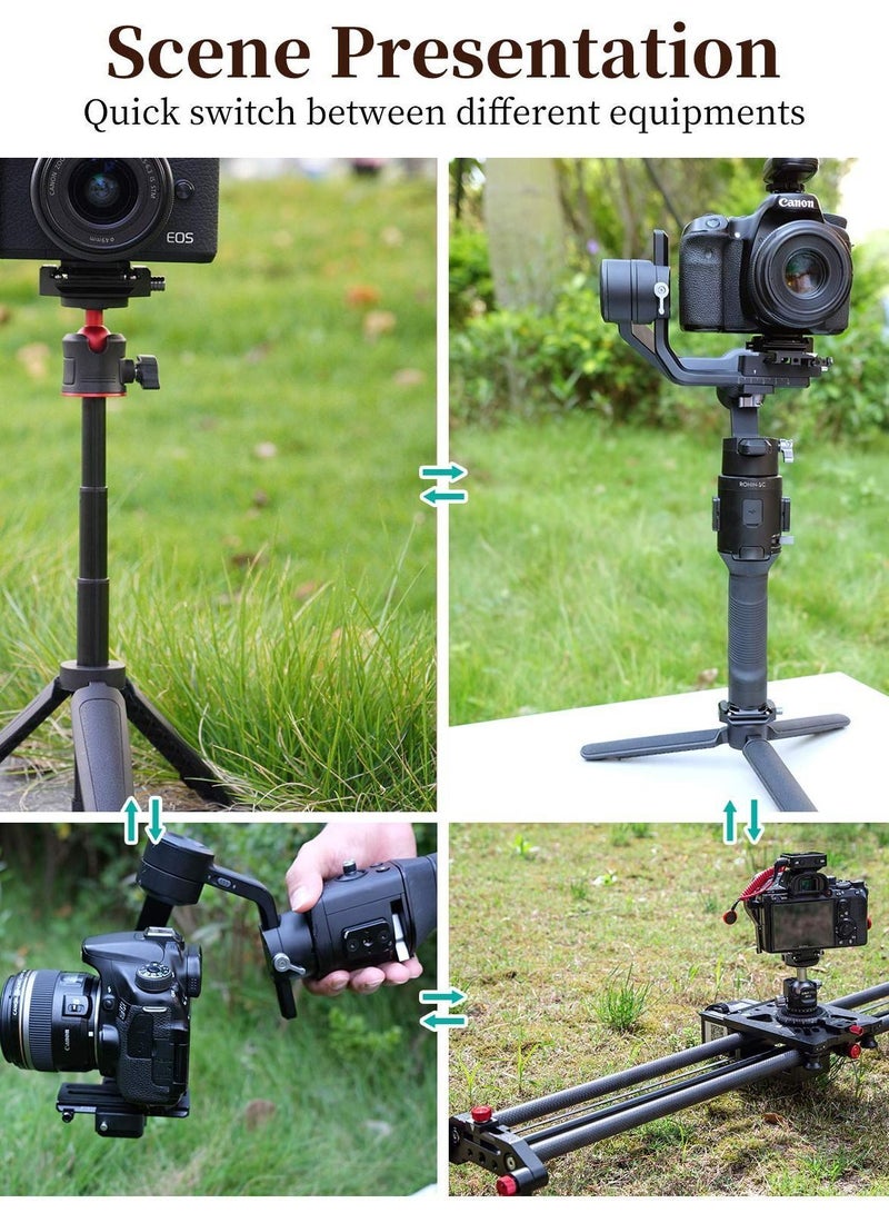 F38 Camera Quick Release Plate w 1/4