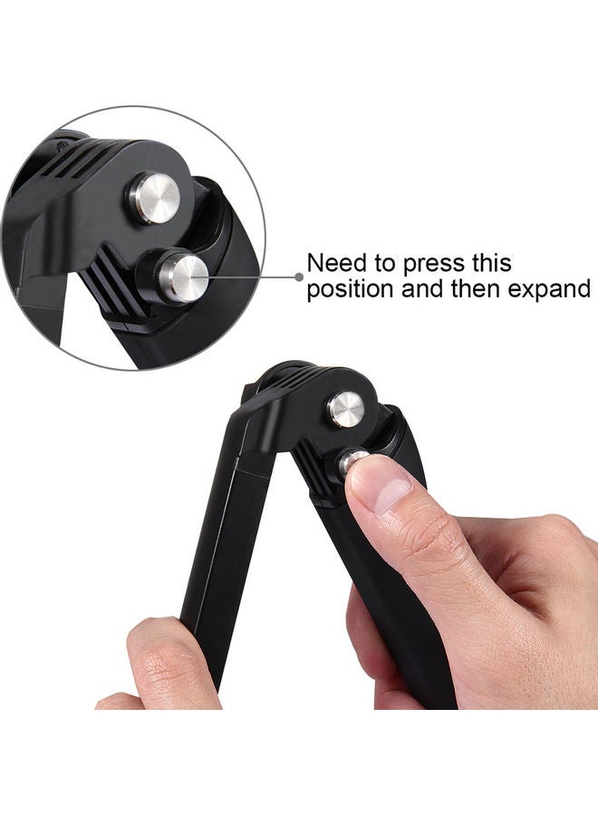 3 Way Floating Handle Tripod Black
