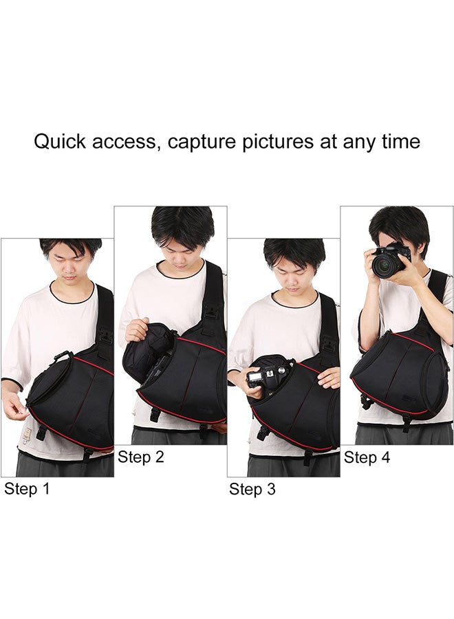 Digital SLR Camera Bag Black