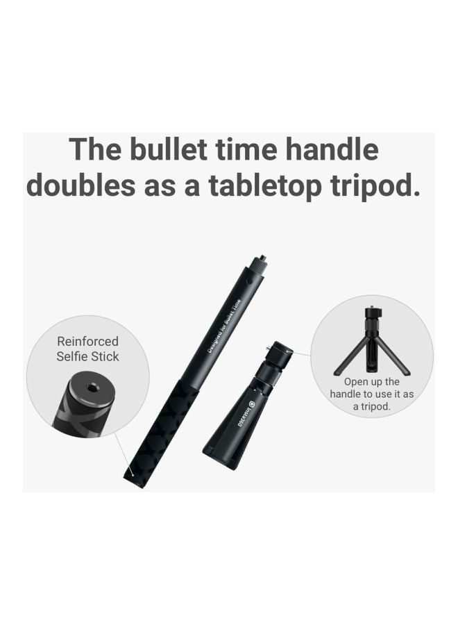 Folded Table Top Tripod Black