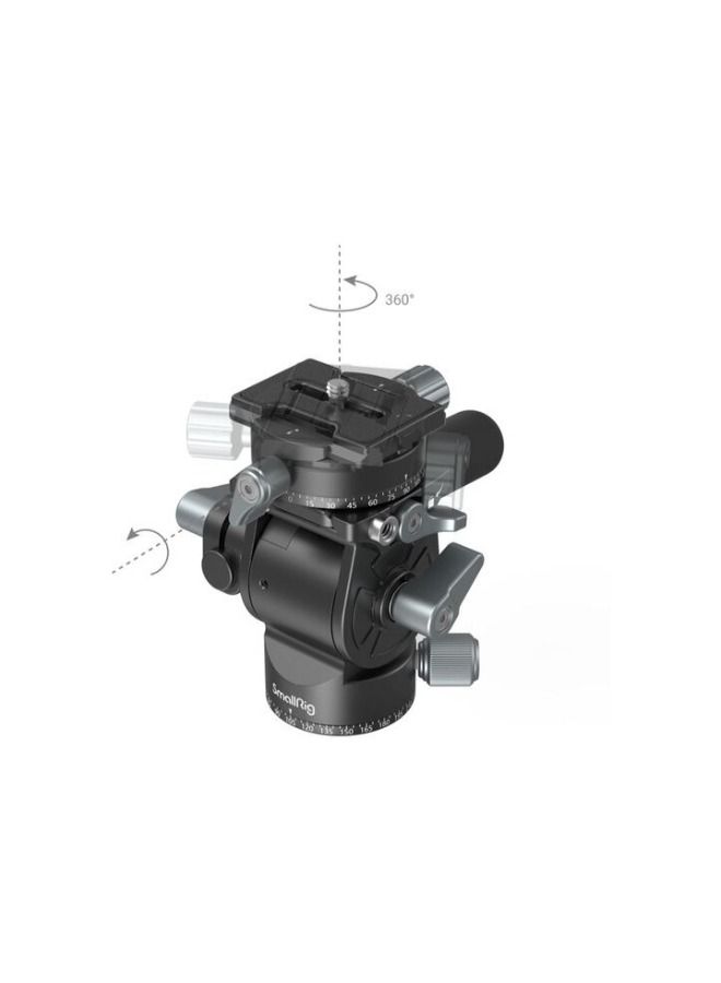 SmallRig Lightweight Fluid Video Head 3457B