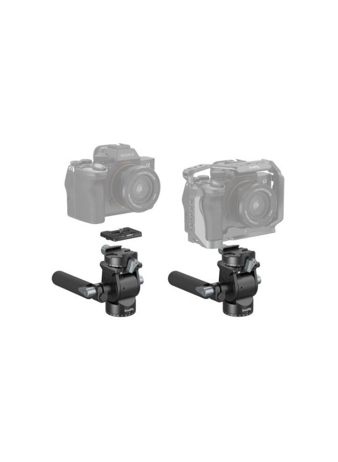 SmallRig Lightweight Fluid Video Head 3457B