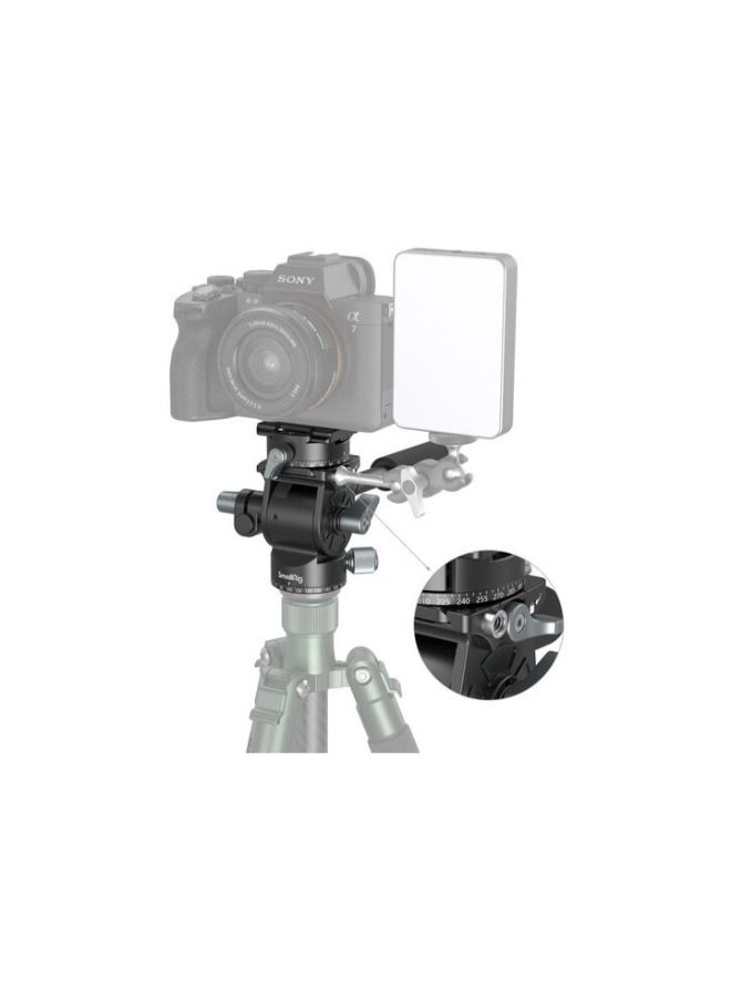 SmallRig Lightweight Fluid Video Head 3457B